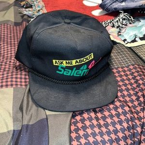 “Ask Me About Salem” Snap Back Hat.